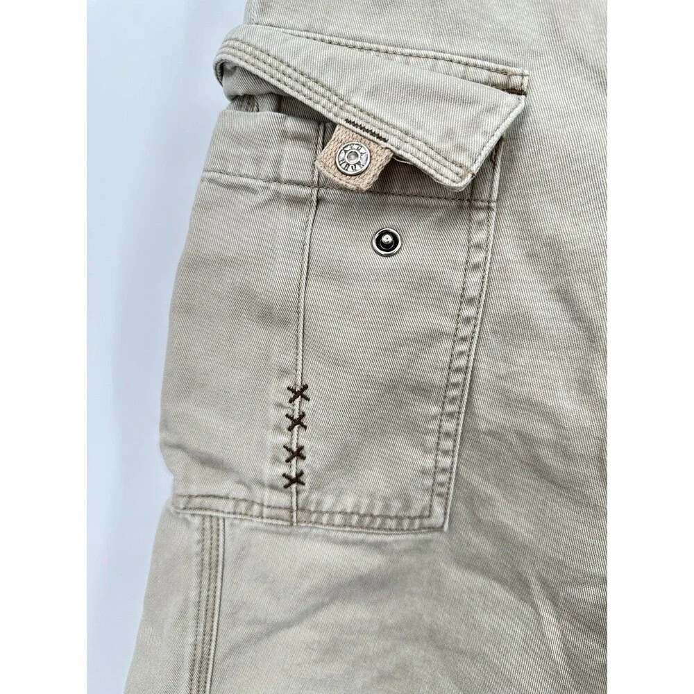Cargo Pants‎ Y2K Paratrooper Tan Vtg Mens 32